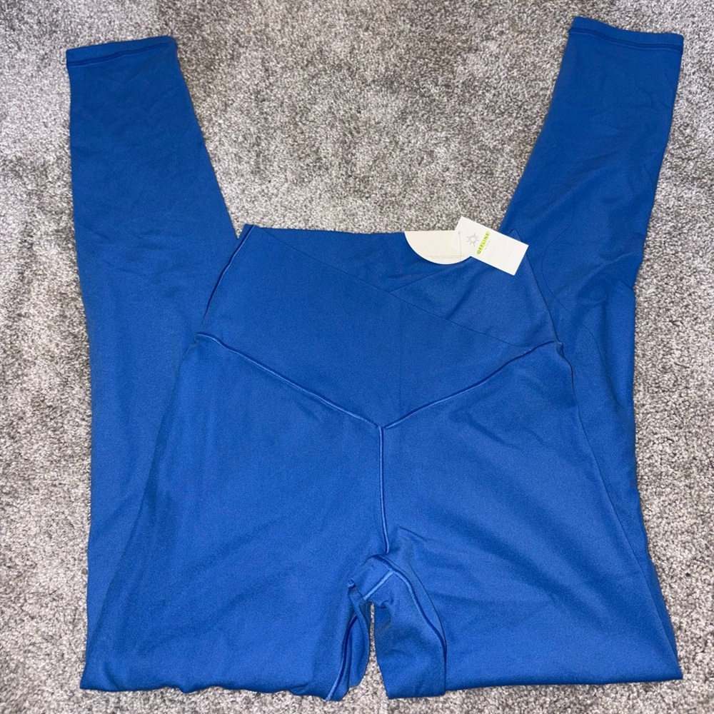 Blue offline aerie legging size small long NWT
